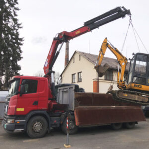 Scania R420 8x4 HMF 3000