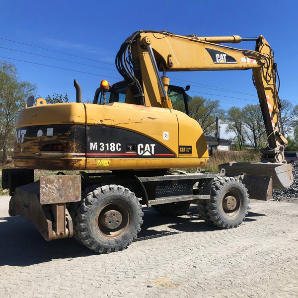 Rypadlo CAT M318C
